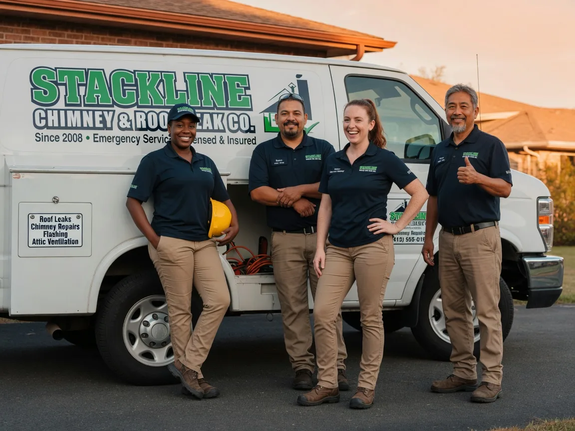 Chimney flashing repair company in Oakdale, NY